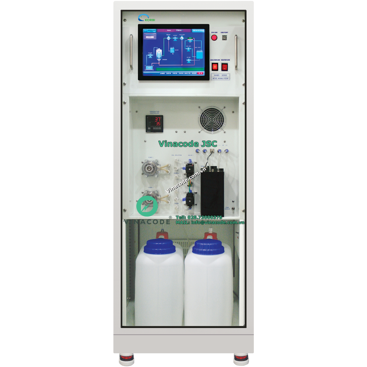 Water quality monitoring system of Online BOD Analyzer – HABS-2000 ...