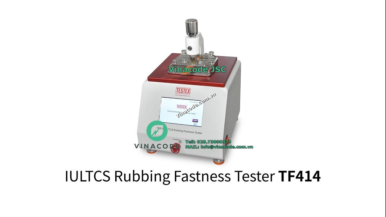 IULTCS Rubbing Fastness Tester TF414 | Việt Nam Distributor | Vinacode ...